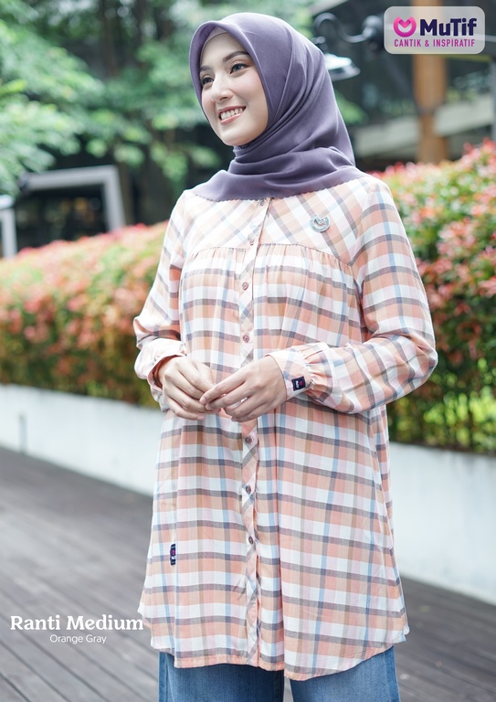 Ranti Medium Orange Grey