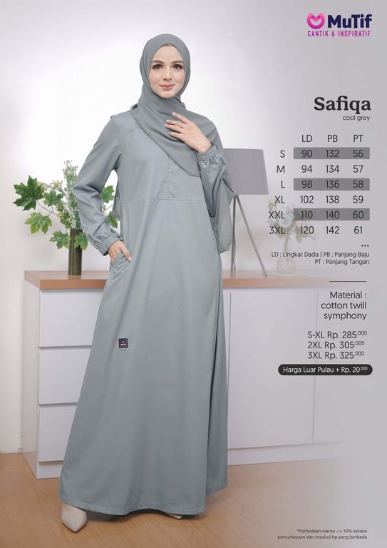 Safiqa Cool Grey