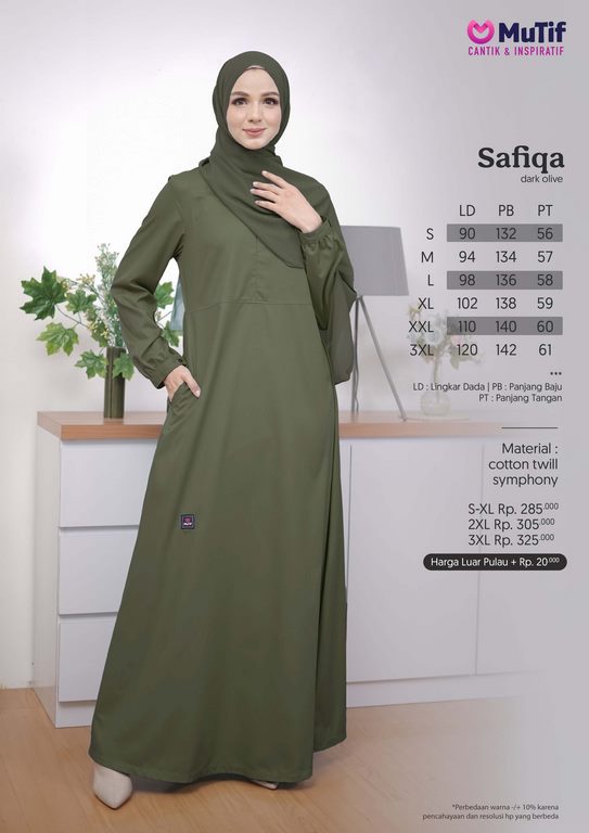 Safiqa Dark Olive