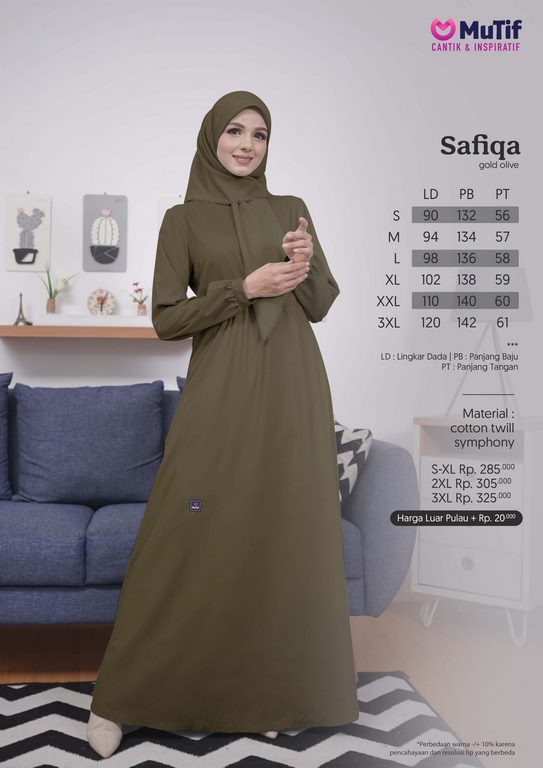 Safiqa Gold Olive